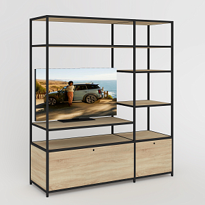 MINI shelf Sales TV freestanding 600 mm