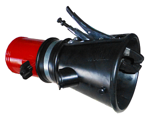 WORKY- Round rubber nozzle with gripper