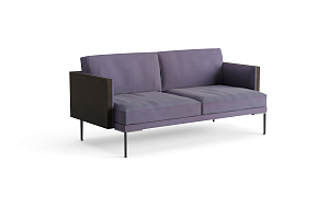 Sofa Steeve - 2 seats with armrests