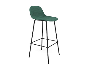 Bar Stool FIBER with back 836 green