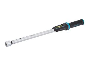 Electronic torque wrench with built-in angle gauge∙ 20 – 200 Nm ∙ 15 – 150 lbf.ft∙ Tolerance: 1% ∙ Insert square 14 x 18 mm, Square, solid 12.5 mm (1/2 inch)
