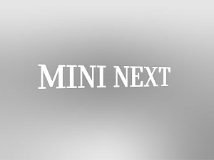 MINI Lettering "MINI NEXT", white, unlit, E0+