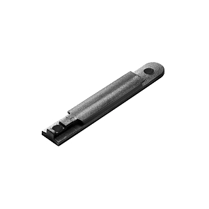 Wallclip for retractable belt barriers 50 mm