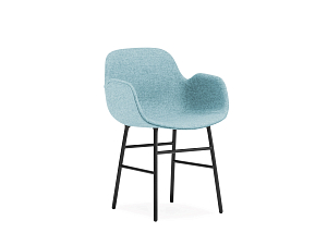 Armchair Form Full Upholstery Steel 