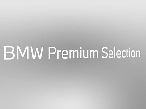 BMW lettering "BMW Premium Selection", unlit, E1 