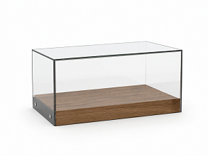 BMW Glass display 400mm cabinet for shelf