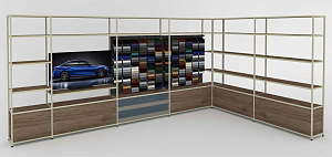 BMW shelf Sales L variant wall-mounted kit 1 400 mm