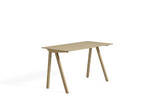 Desk CPH 90 65 x 130 cm Clear Lacquered Oak